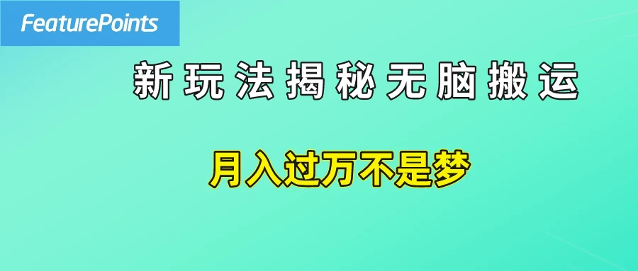 简单操作，每天50美元收入，搬运就是赚钱的秘诀！ - 火火兔电子商城