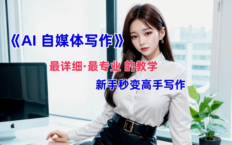 全网最全最细最专业的“AI自媒体写作”教学，新手小白秒变写作高手！ - 火火兔电子商城