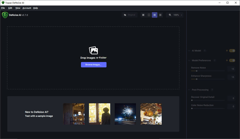 图像处理软件 Topaz DeNoise AI v3.7.1 便携版 - 火火兔电子商城