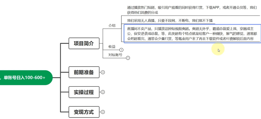 图片[2] - 快手 24H 短剧直播，单人操作，可矩阵放大收益，单账号日入 100~600+ - 火火兔电子商城