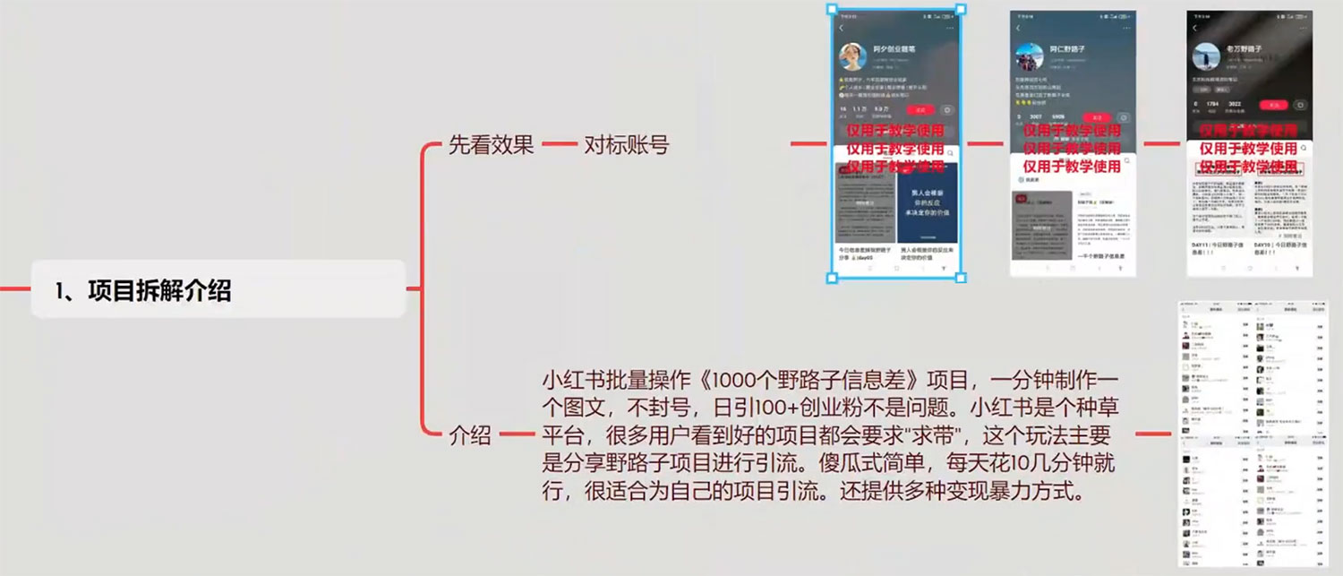 图片[2] - 小红书批量操作《 1000 个野路子信息差》玩法，日引 100+ 创业粉，一分钟一个图文 - 火火兔电子商城